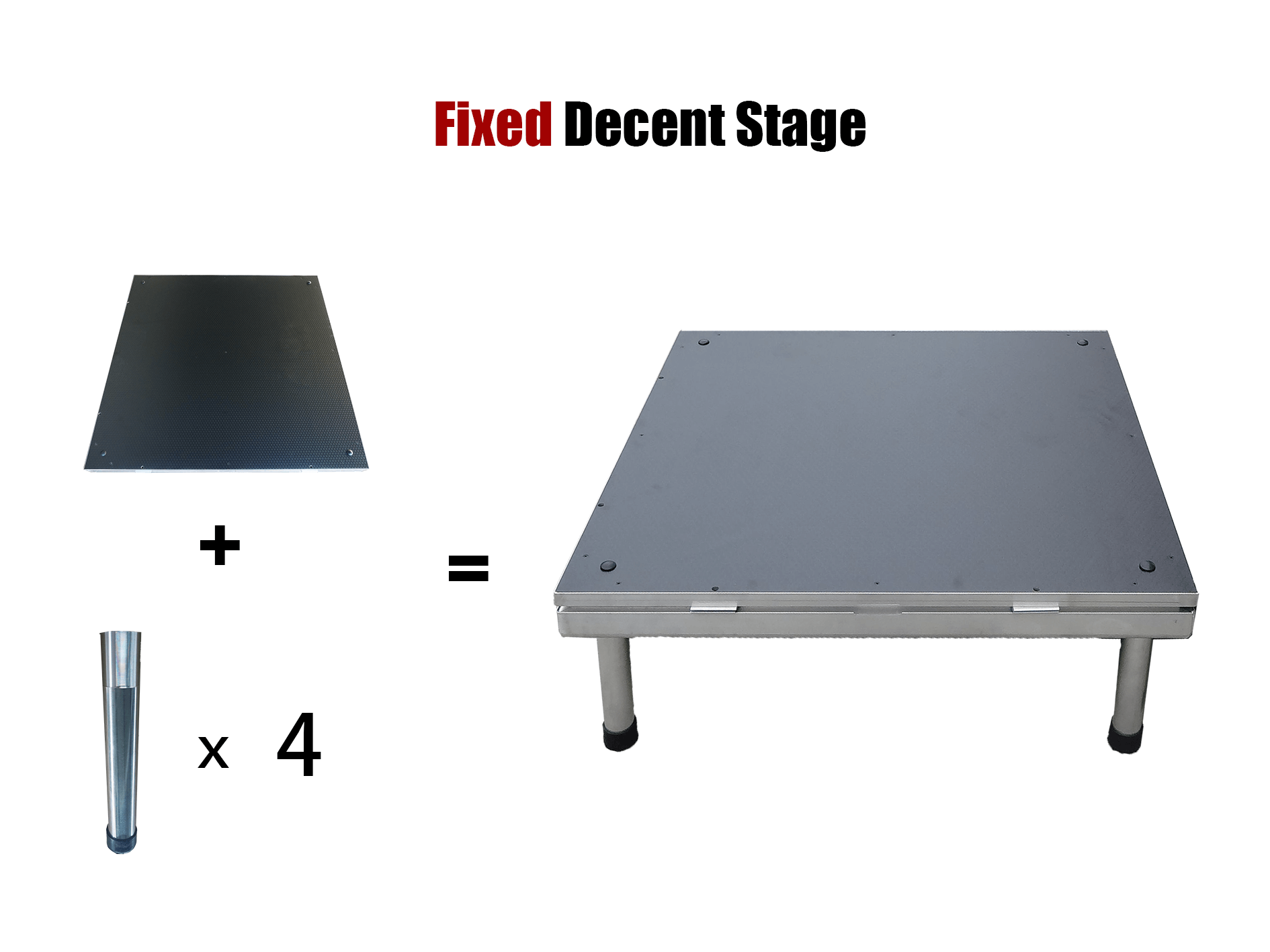 Fixed decent stage