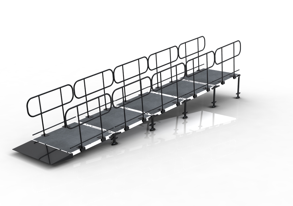 portable stage ramps