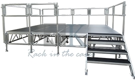 aluminum stage