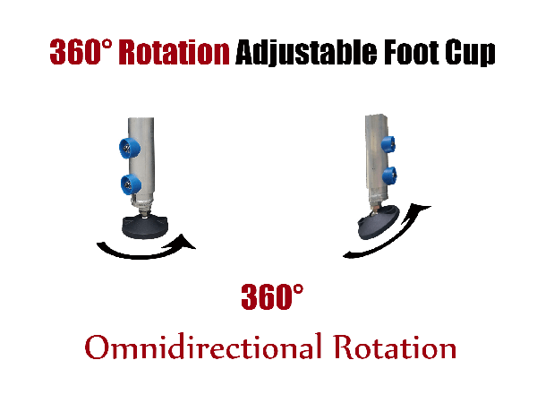 adjustable foot cup