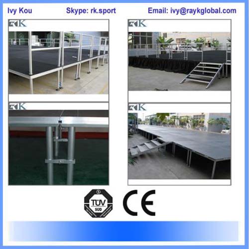 RK aluminum portable event stage