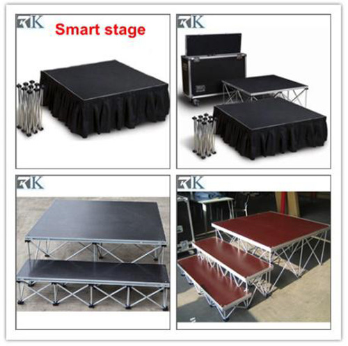 RK Folding mobile portable stage