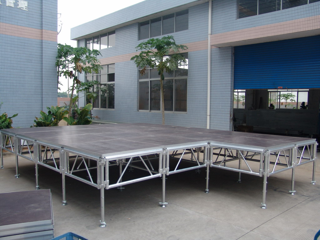 Aluminum portable stage Aluminum portable stage