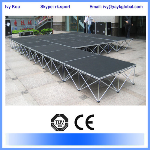 Aluminum portable stage Aluminum portable stage