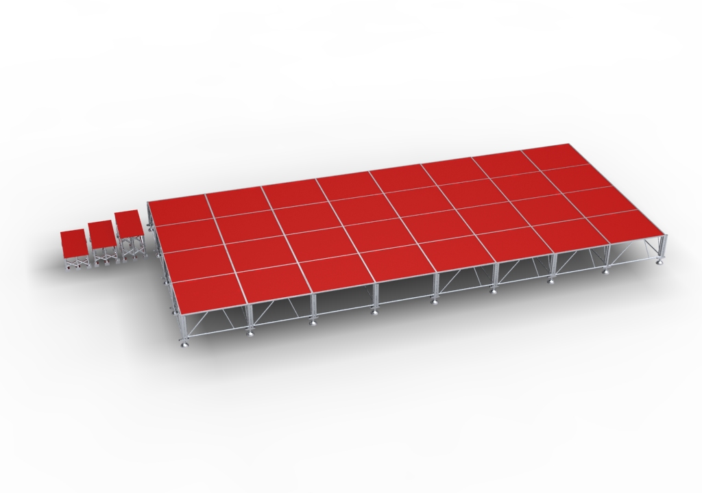 aluminum stage aluminum stage