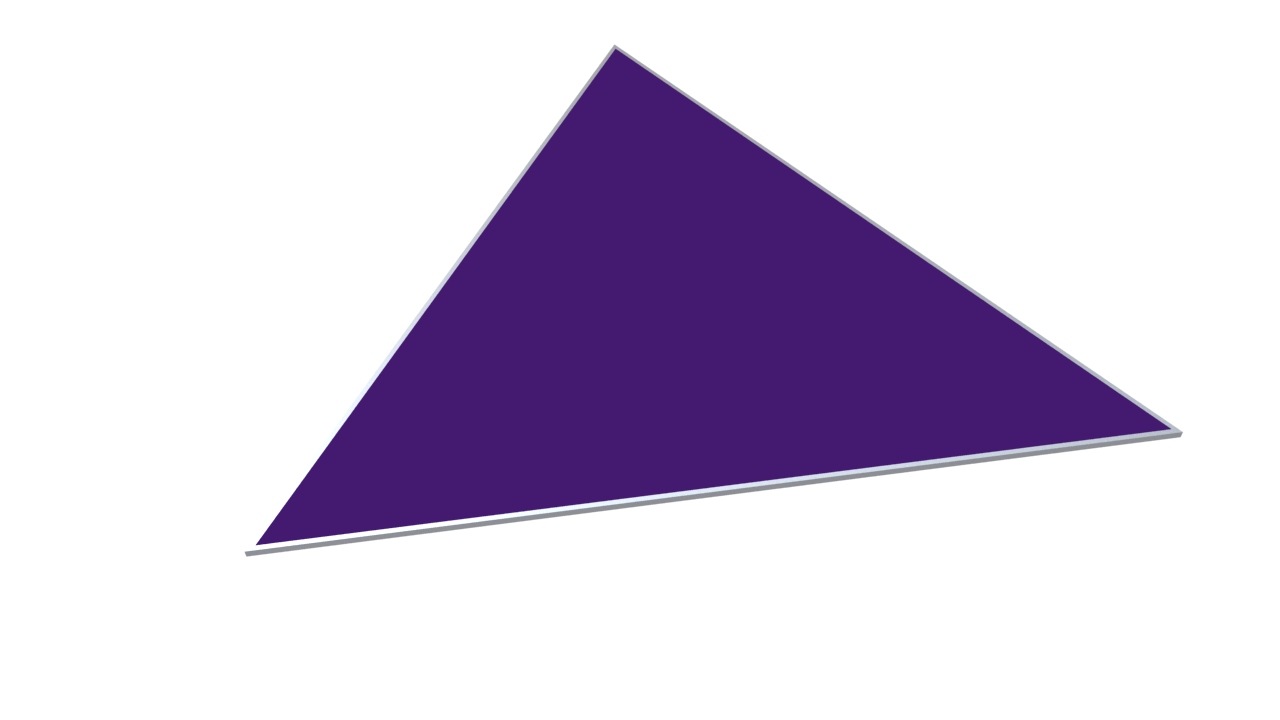 Triangle portable stage platforms