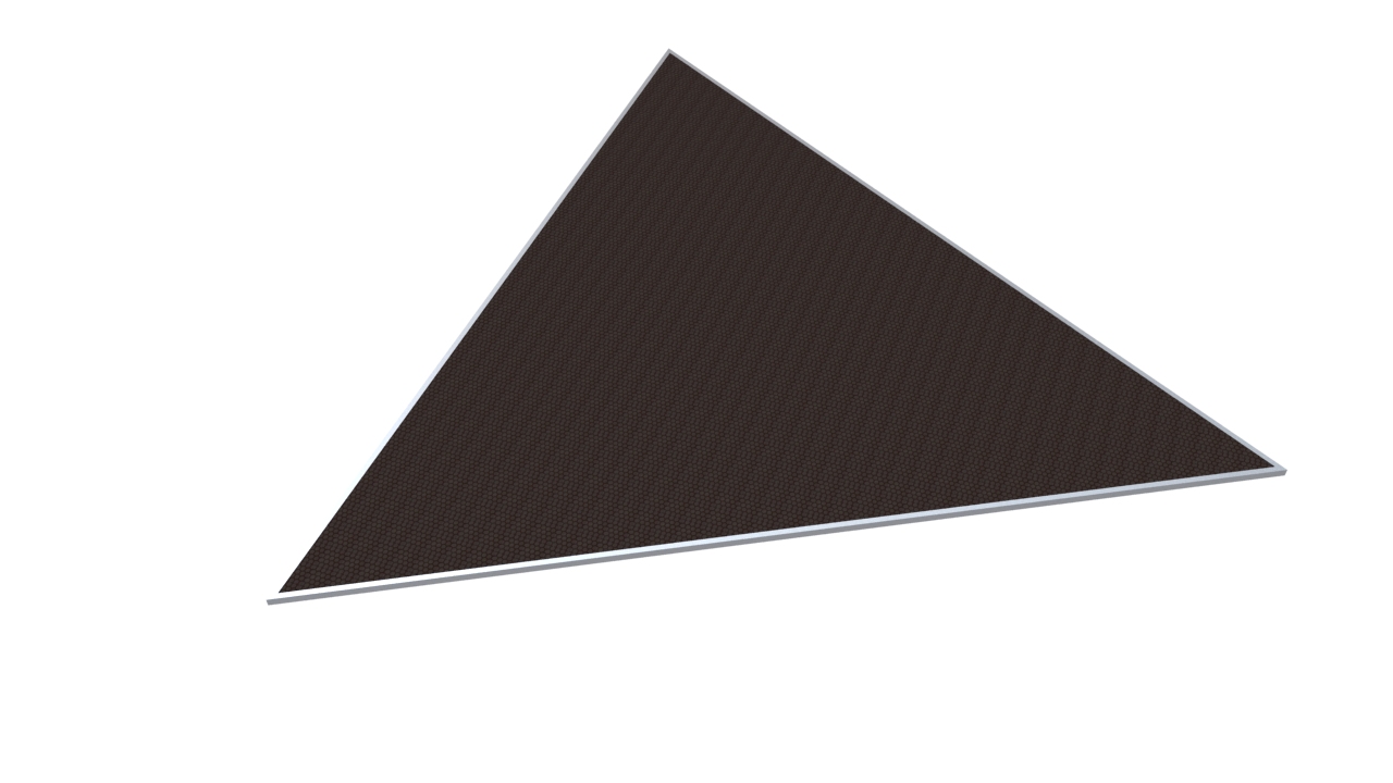 Triangle portable stage platforms