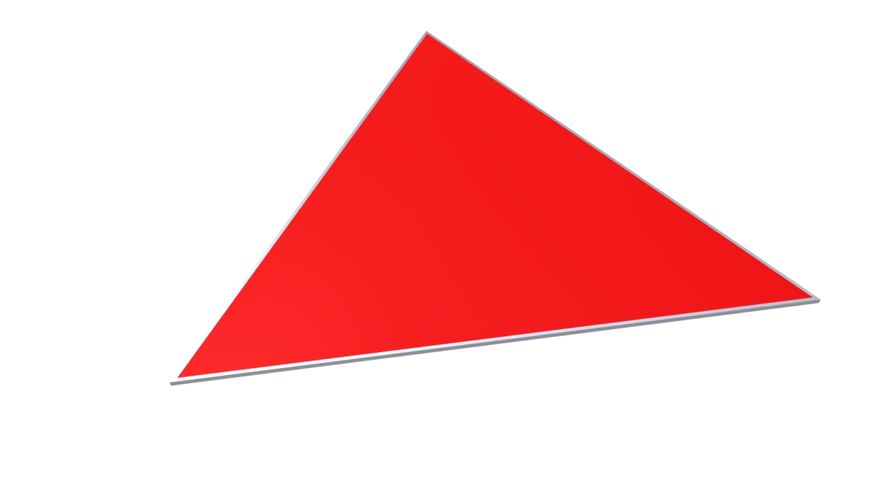 Triangle portable stage platforms