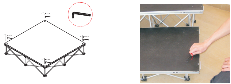 portable stage portable stage