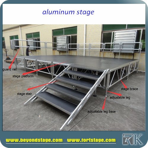 aluminum stage for sale
