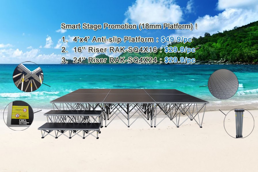 folding stage