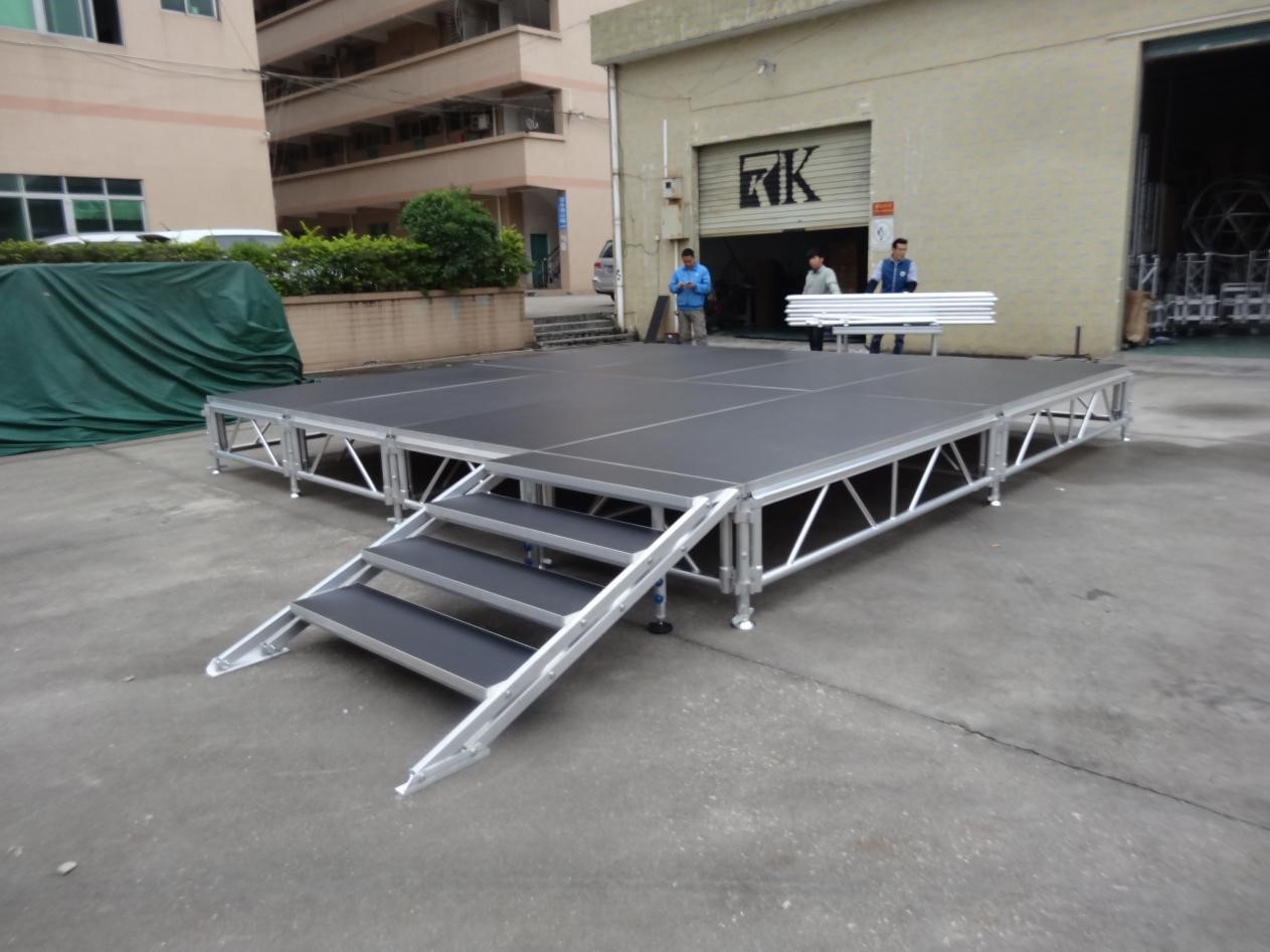 aluminum stage aluminum stage