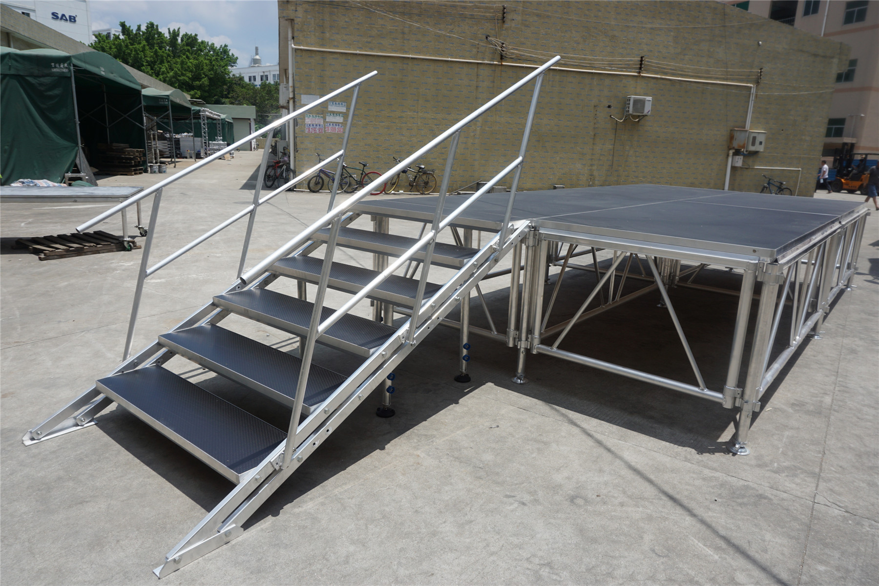 aluminum stage for sale