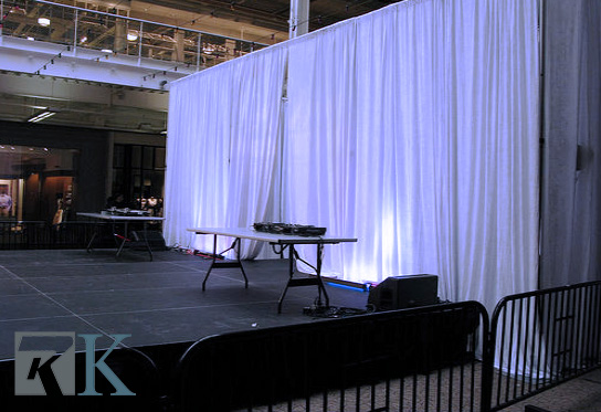 RK pipe and drape