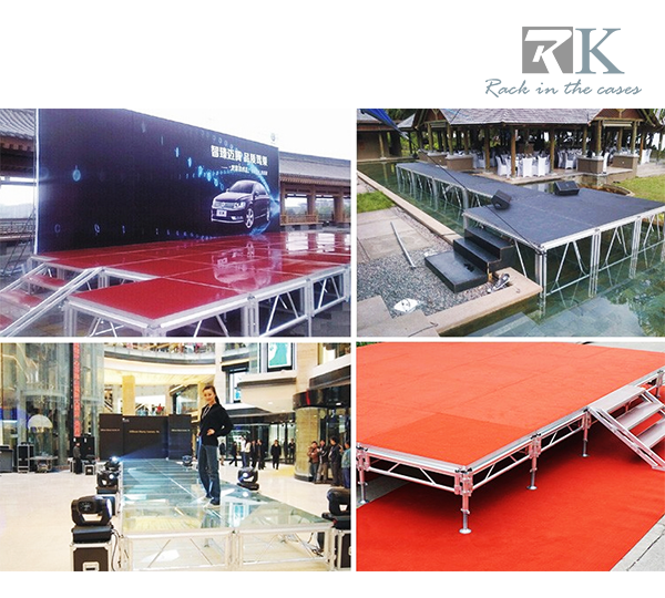 RK aluminum stage