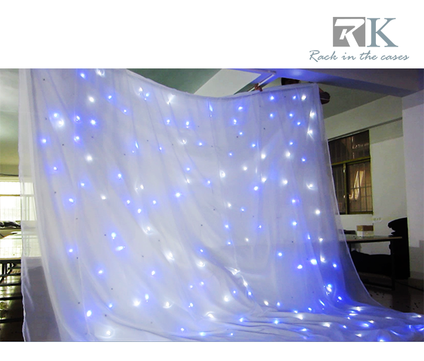 RK LED star pipe and drape