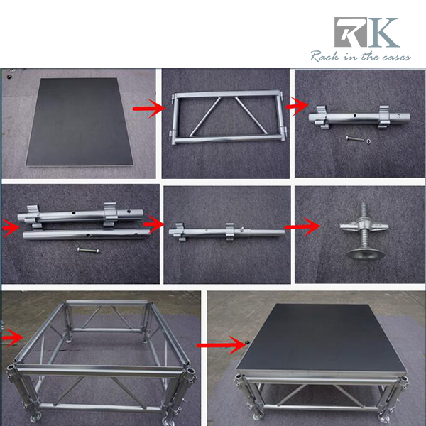 RK aluminum stage