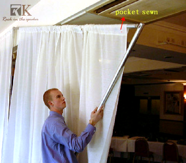 RK pipe and drape