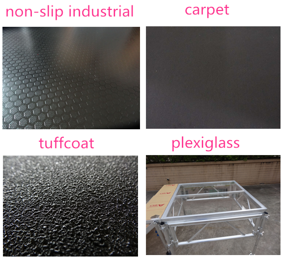aluminum stage aluminum stage