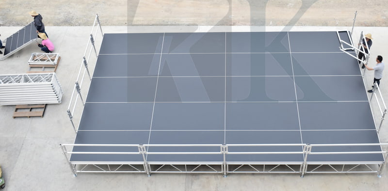 RK aluminum stage RK aluminum stage